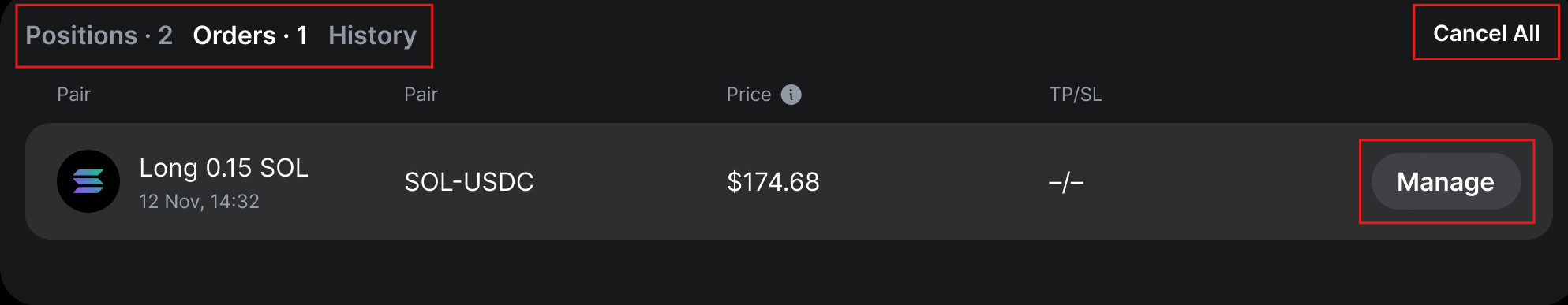 Track and manage your perp positions in Warden